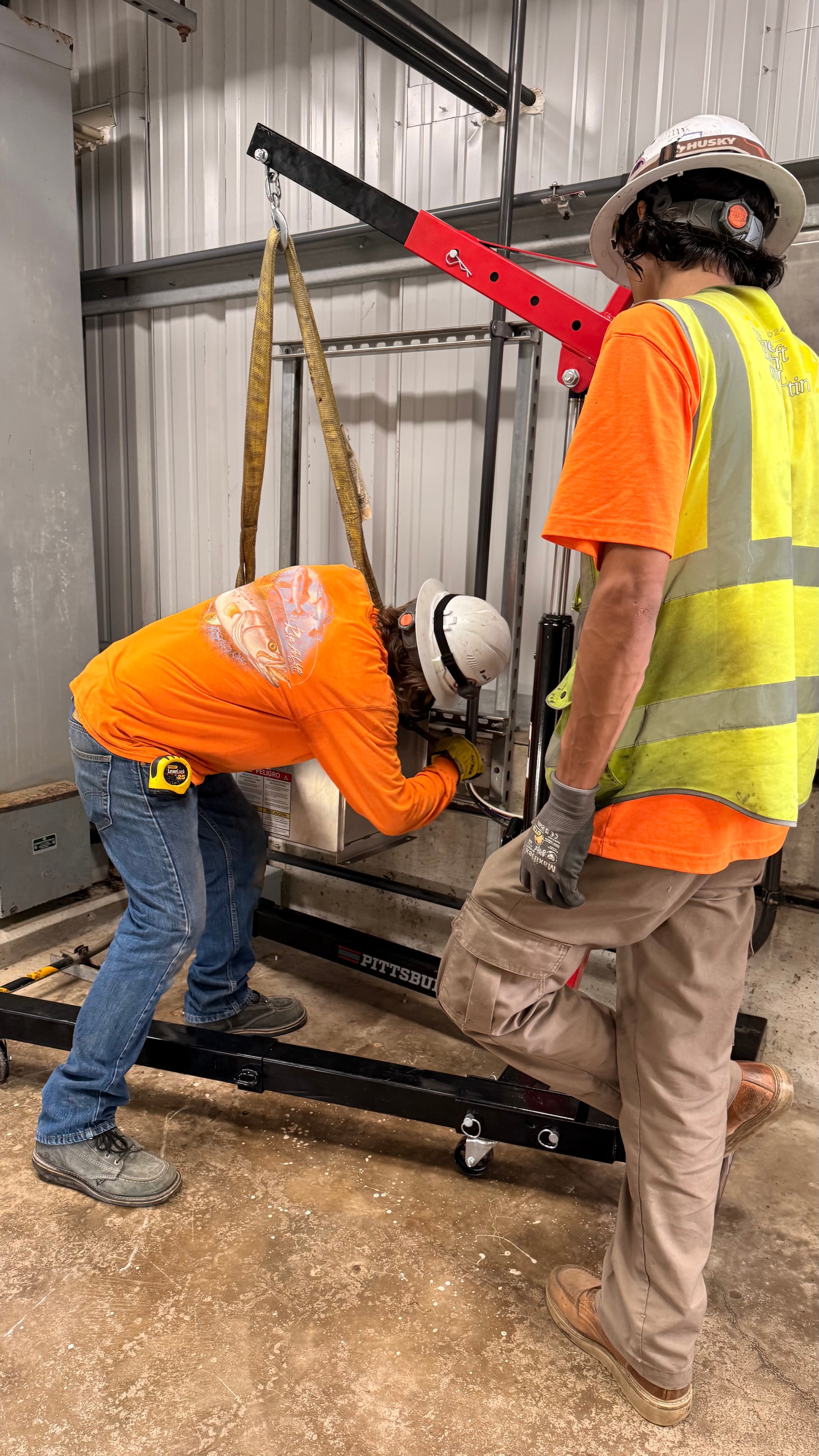 Industrial electrical work